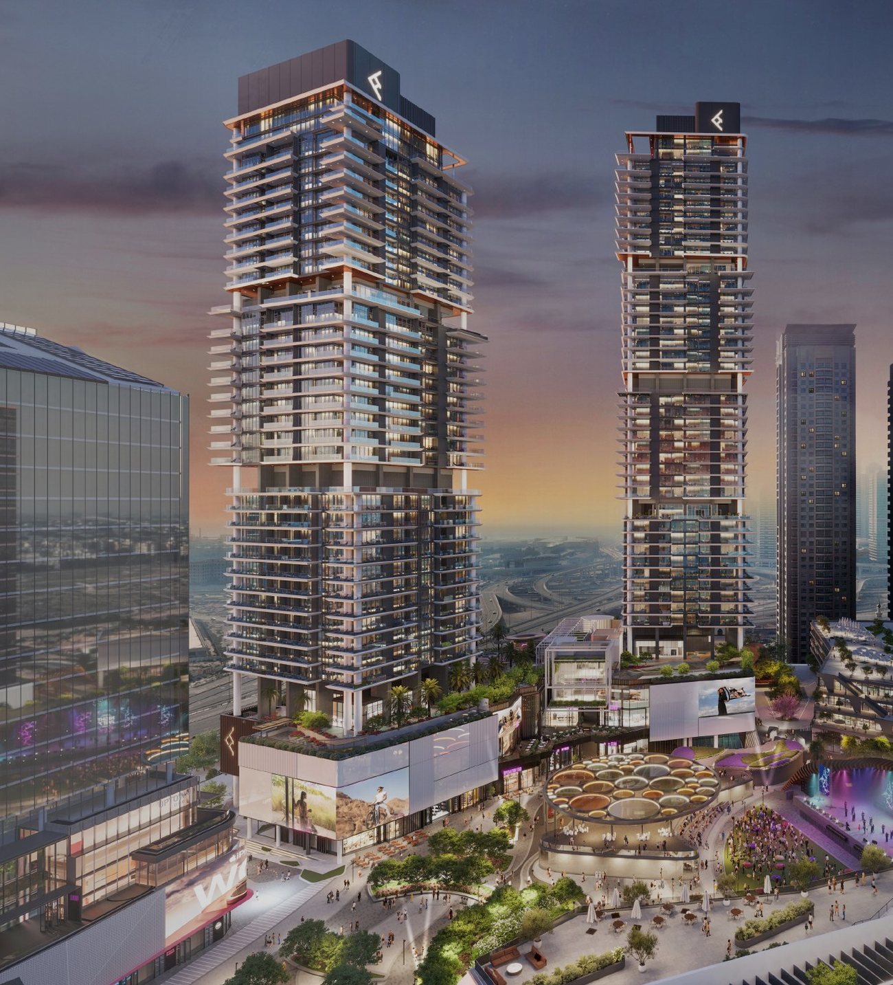 Mercer House, deux tours à Uptown Dubai